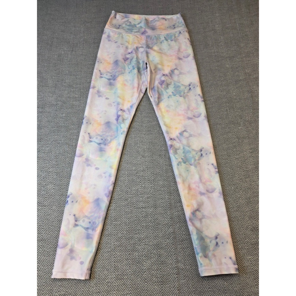 Joe Fresh Active Leggings Women Small Multicolor Tie Dye Gym Training Skinny Leg